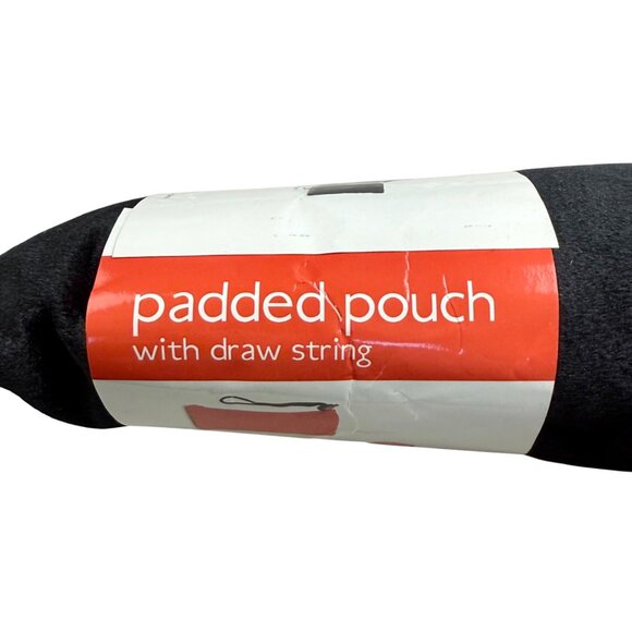 New Bug Rugz Padded Pouch Black Velvet Drawstring Bag Glow Industries 2009 1of 2 - Picture 2 of 8